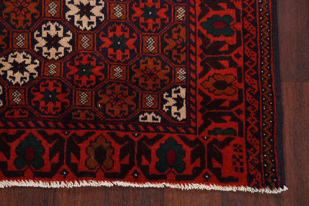 Balouch Afghan Oriental Area Rug 4x7