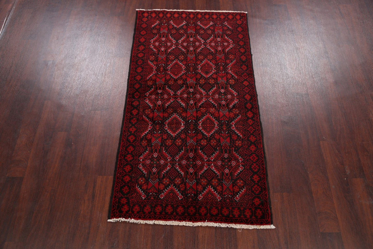 Balouch Afghan Oriental Area Rug 3x6