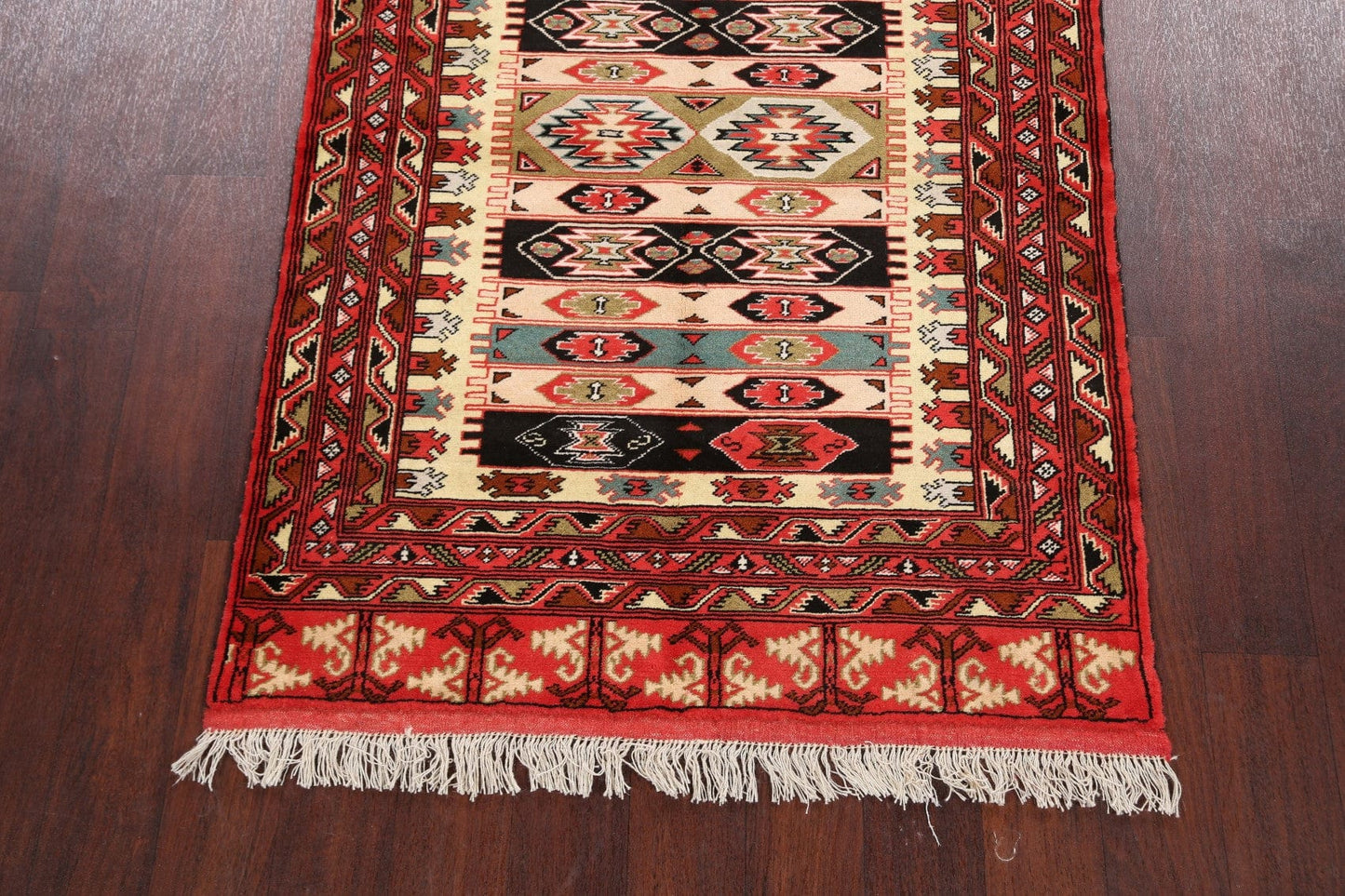 Geometric Turkoman Persian Area Rug 3x5