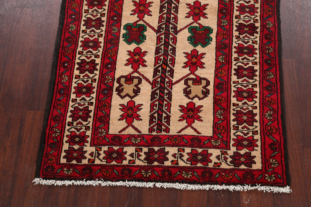 Geometric Balouch Afghan Area Rug 3x5