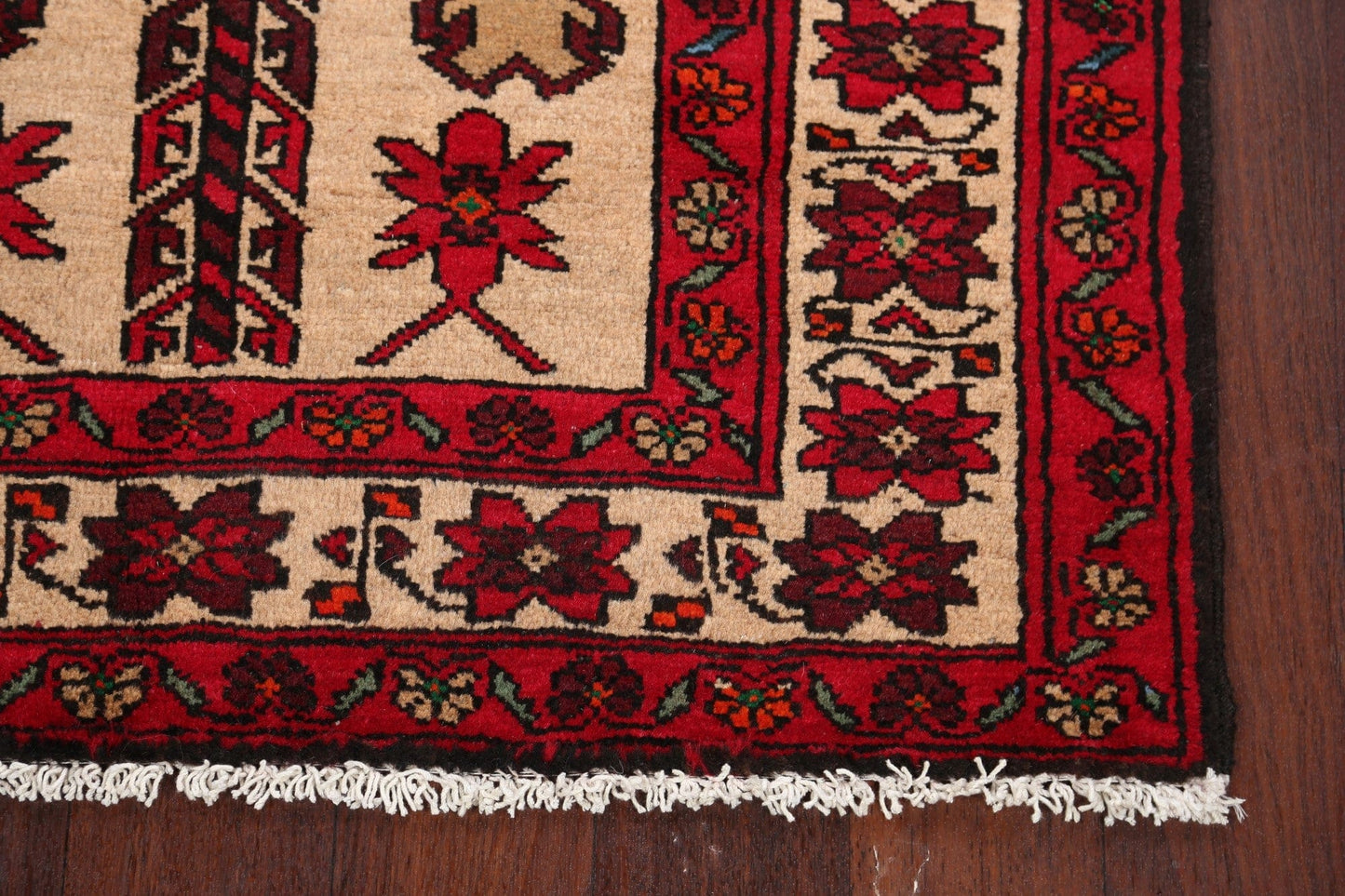 Geometric Balouch Afghan Area Rug 3x5