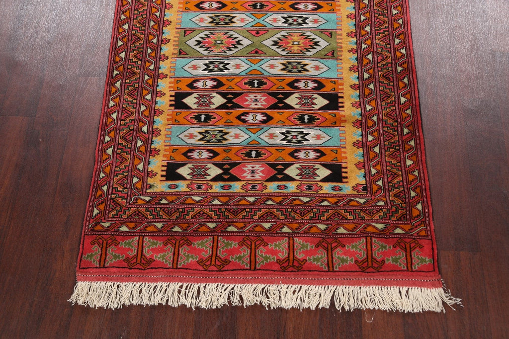 Geometric Turkoman Persian Area Rug 4x6