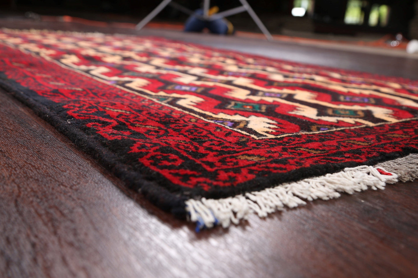 Balouch Afghan Oriental Area Rug 3x6