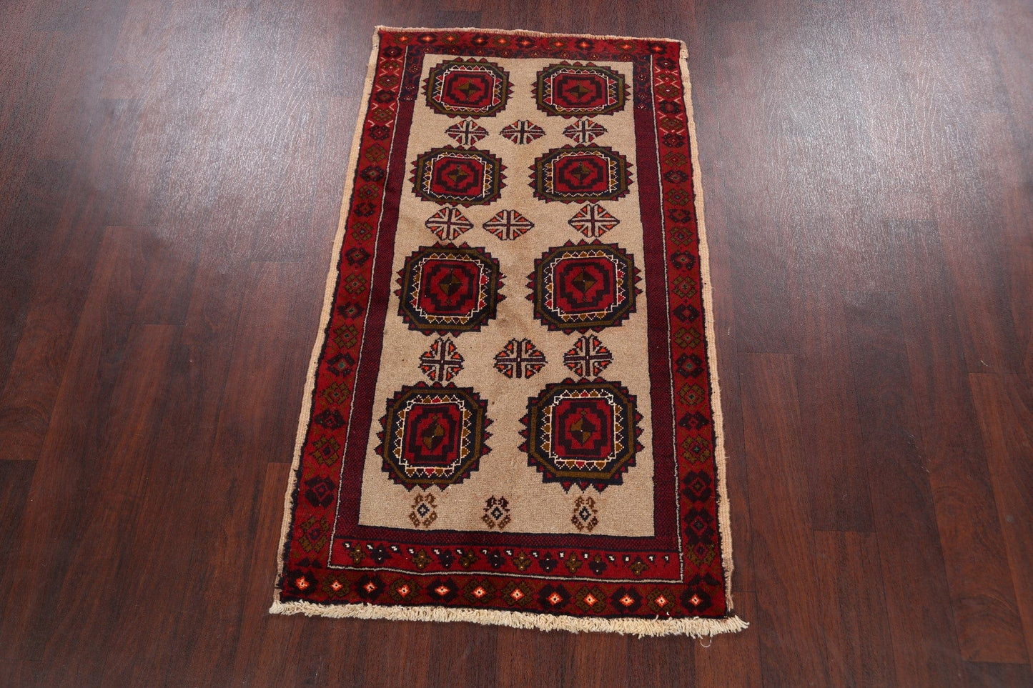 Balouch Afghan Oriental Area Rug 3x5