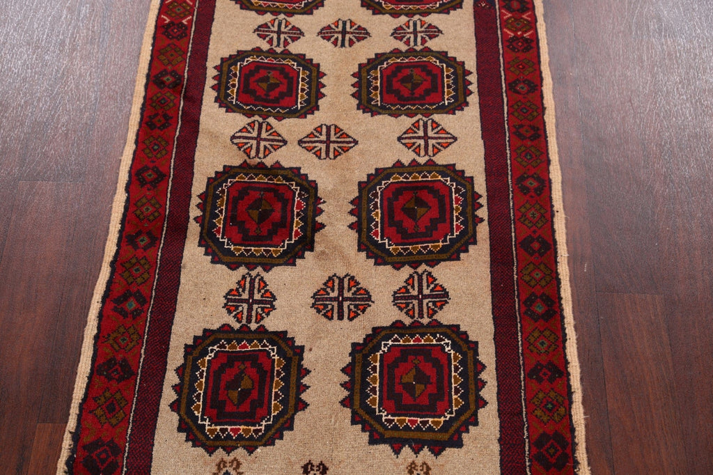 Balouch Afghan Oriental Area Rug 3x5