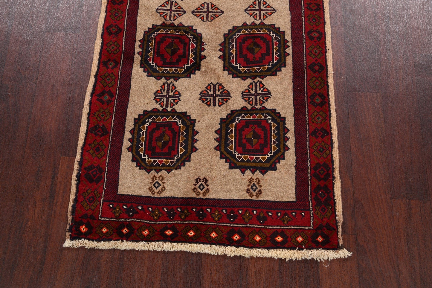 Balouch Afghan Oriental Area Rug 3x5