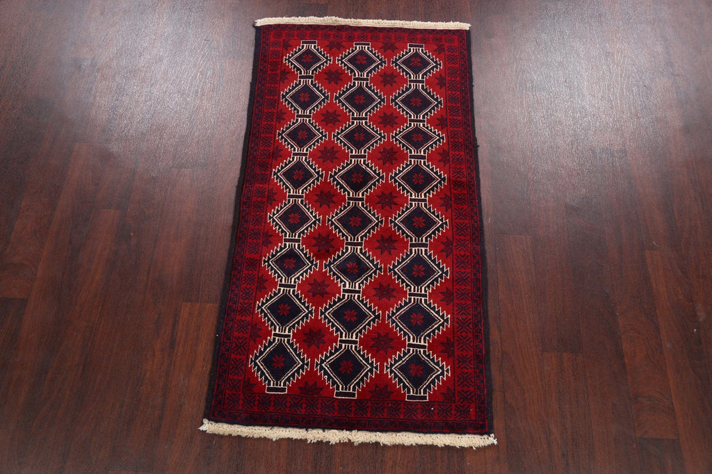 Geometric Balouch Afghan Oriental Area Rug 3x5