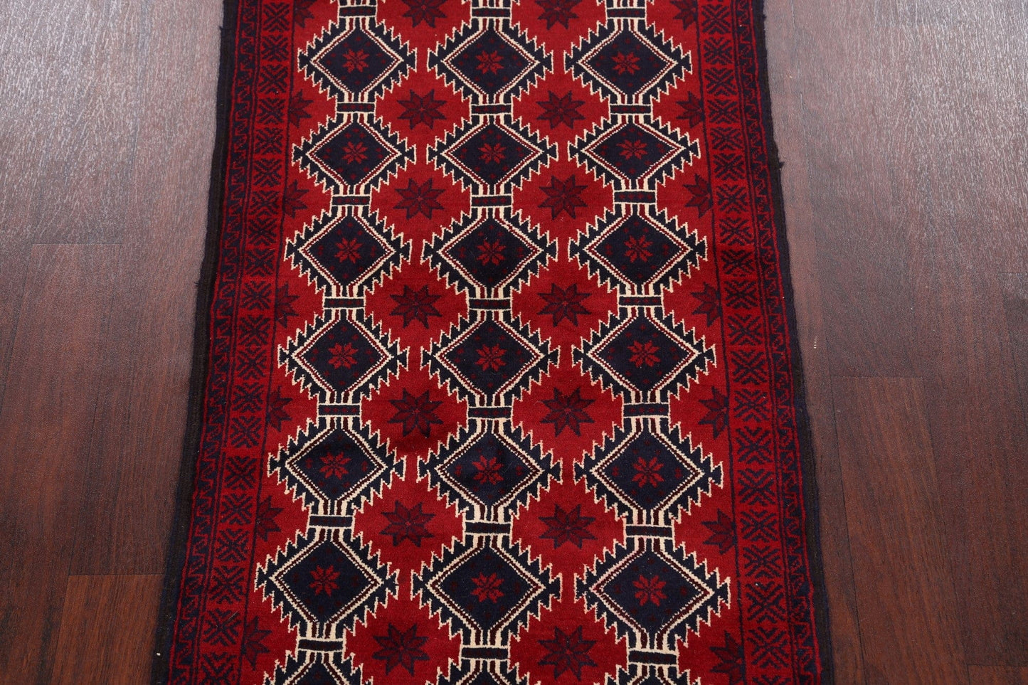 Geometric Balouch Afghan Oriental Area Rug 3x5