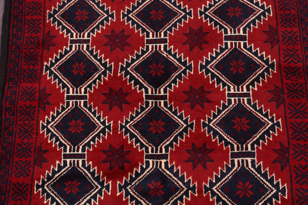 Geometric Balouch Afghan Oriental Area Rug 3x5