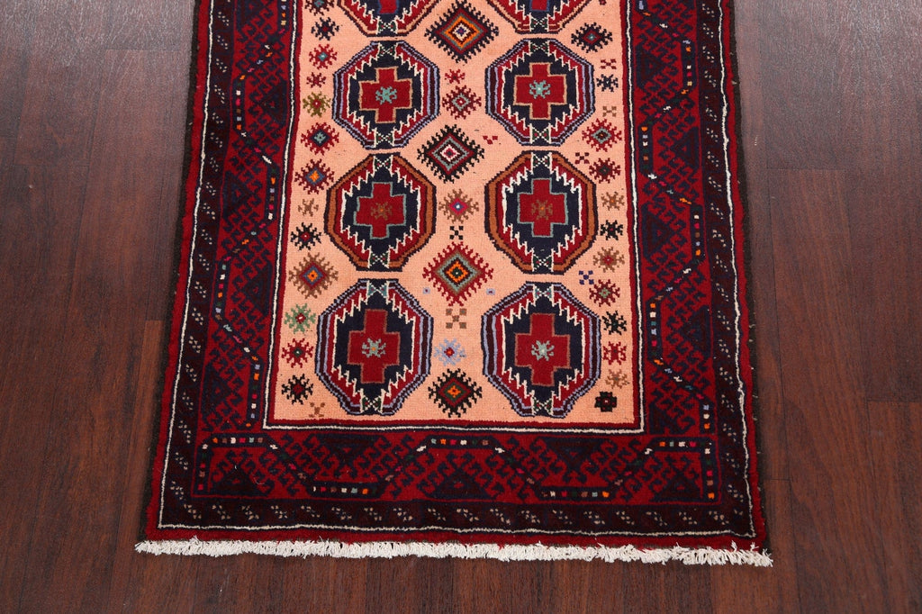 Geometric Balouch Afghan Oriental Area Rug 3x6