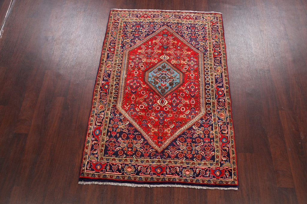 100% Vegetable Dye Bidjar  Persian Area Rug 4x6