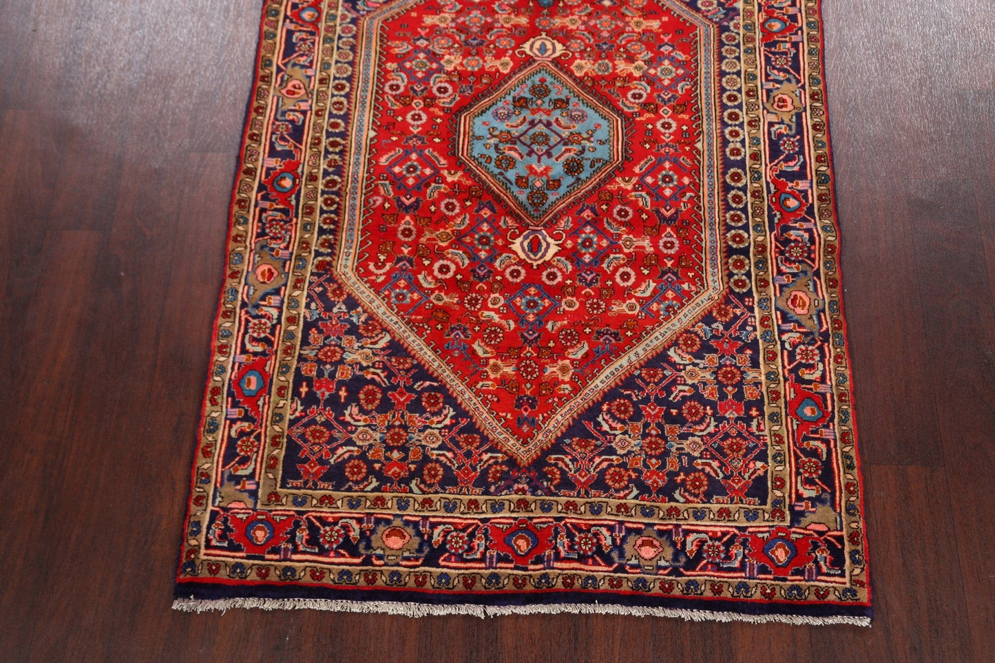 100% Vegetable Dye Bidjar  Persian Area Rug 4x6