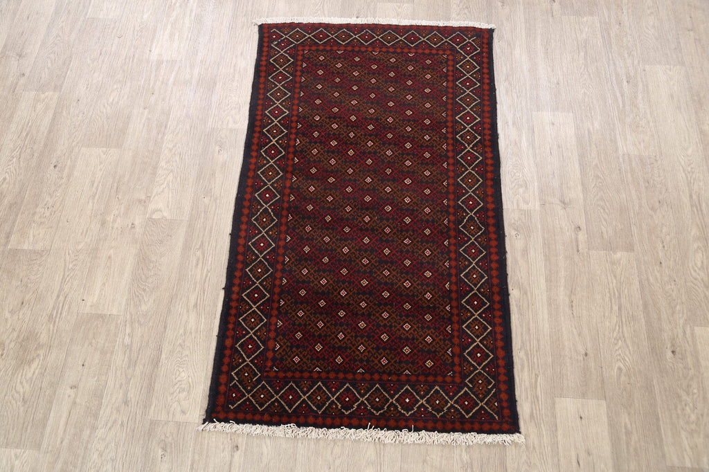 Geometric Balouch Afghan Oriental Area Rug 3x5