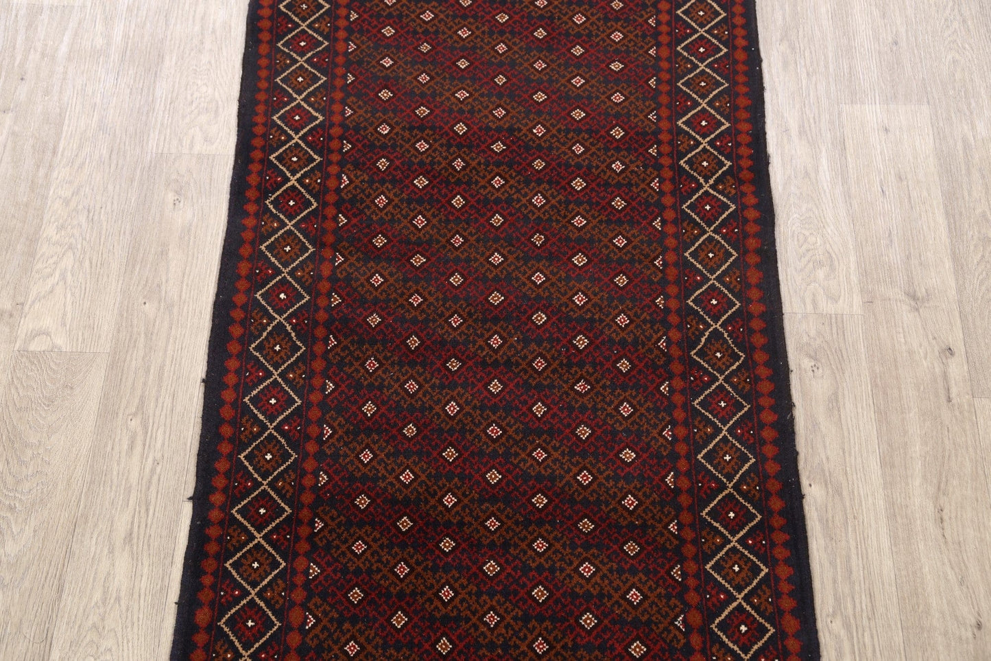 Geometric Balouch Afghan Oriental Area Rug 3x5