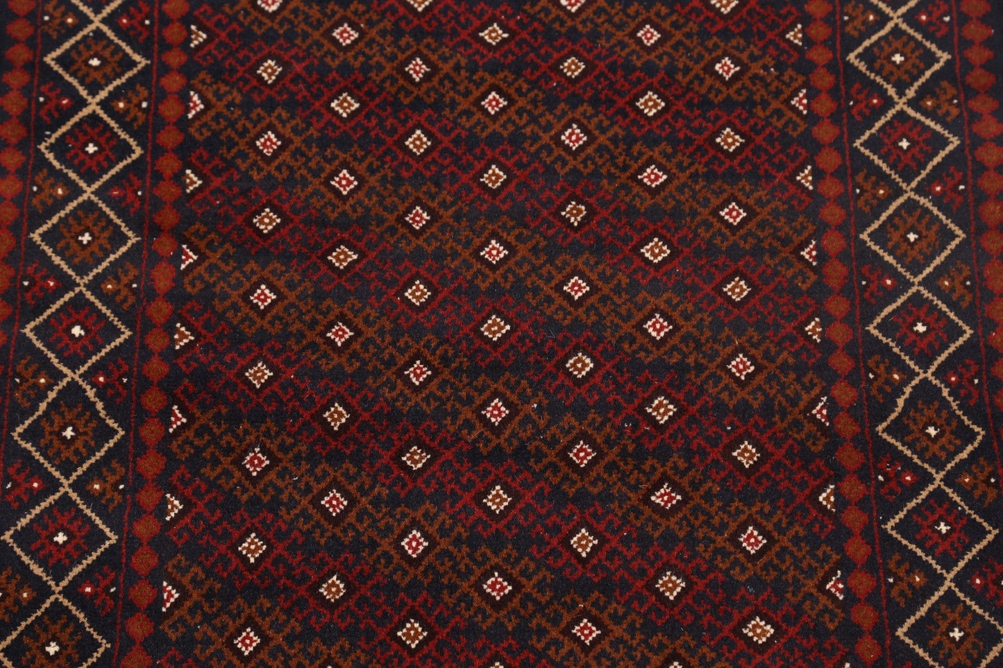 Geometric Balouch Afghan Oriental Area Rug 3x5