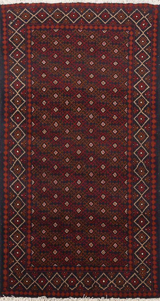 Geometric Balouch Afghan Oriental Area Rug 3x5