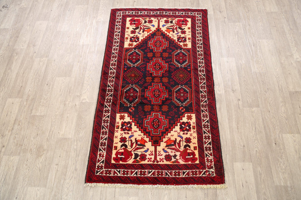 Geometric Balouch Afghan Oriental Area Rug 3x6