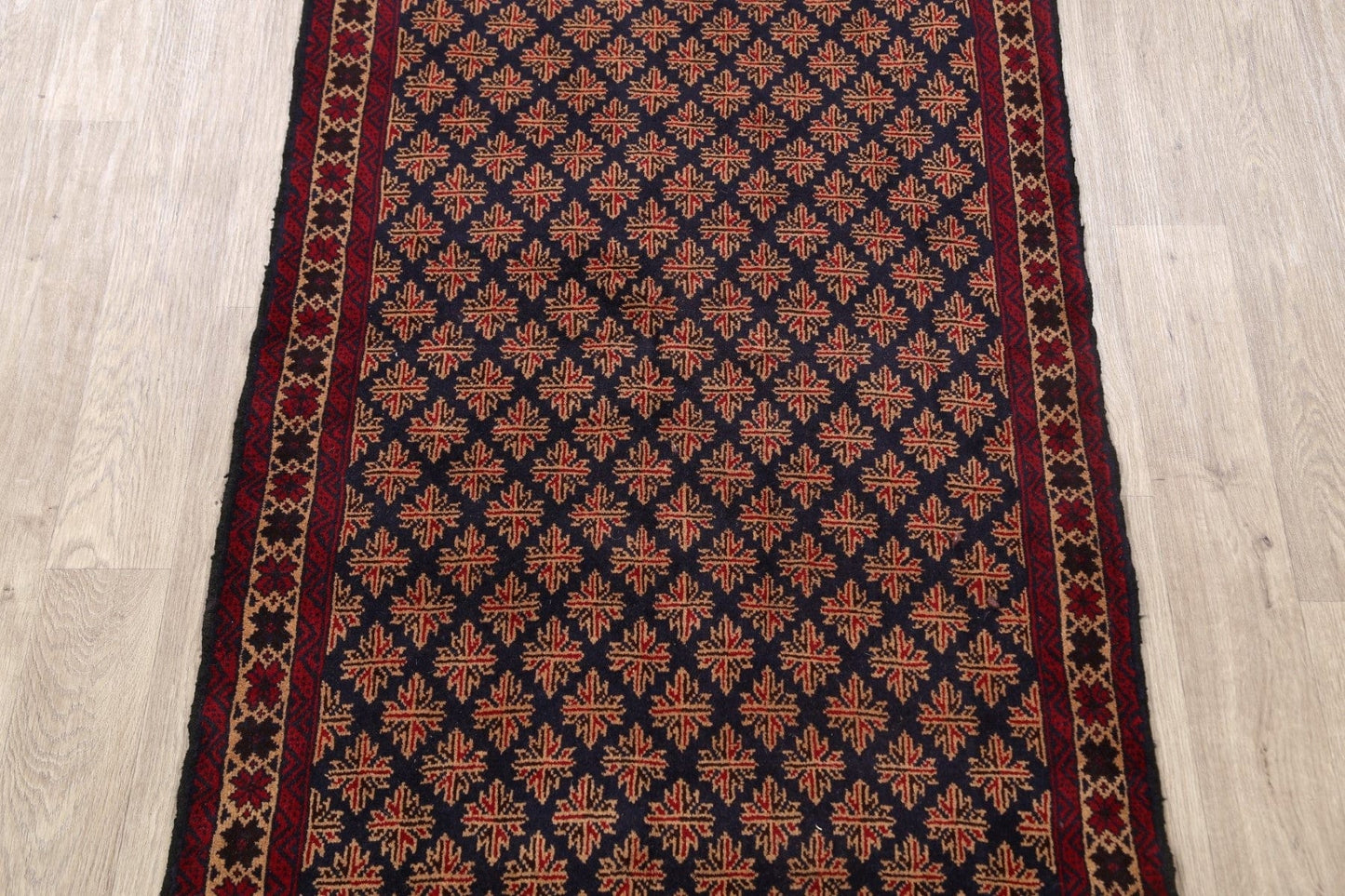 Geometric Balouch Afghan Oriental Area Rug 4x6