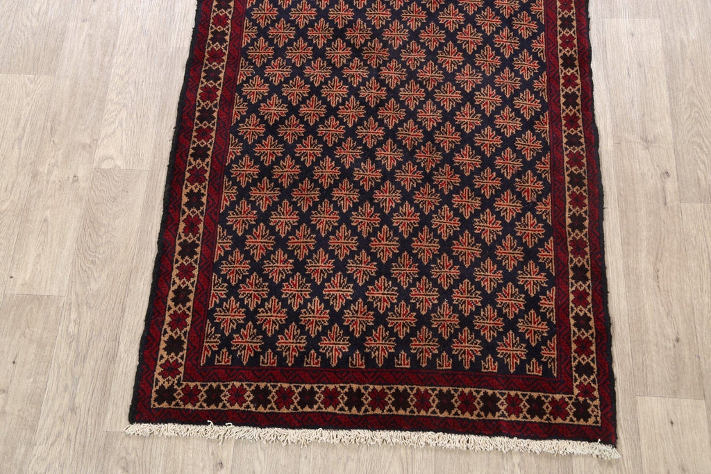 Geometric Balouch Afghan Oriental Area Rug 4x6