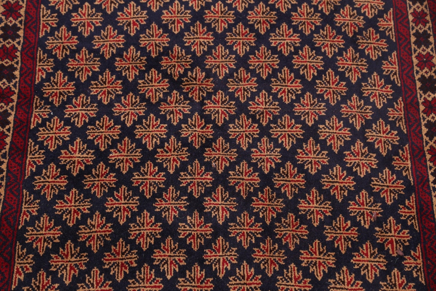 Geometric Balouch Afghan Oriental Area Rug 4x6