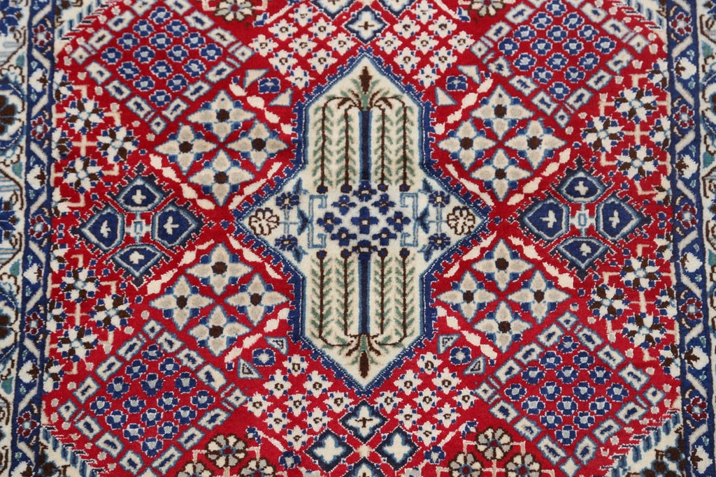 Geometric Nain Persian Area Rug 3x4