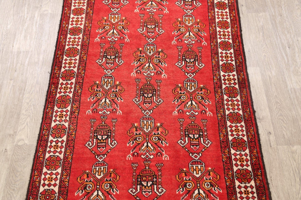 Geometric Ferdos Persian Area Rug 4x6