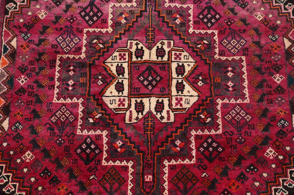 Tribal Abadeh Persian Area Rug 4x5