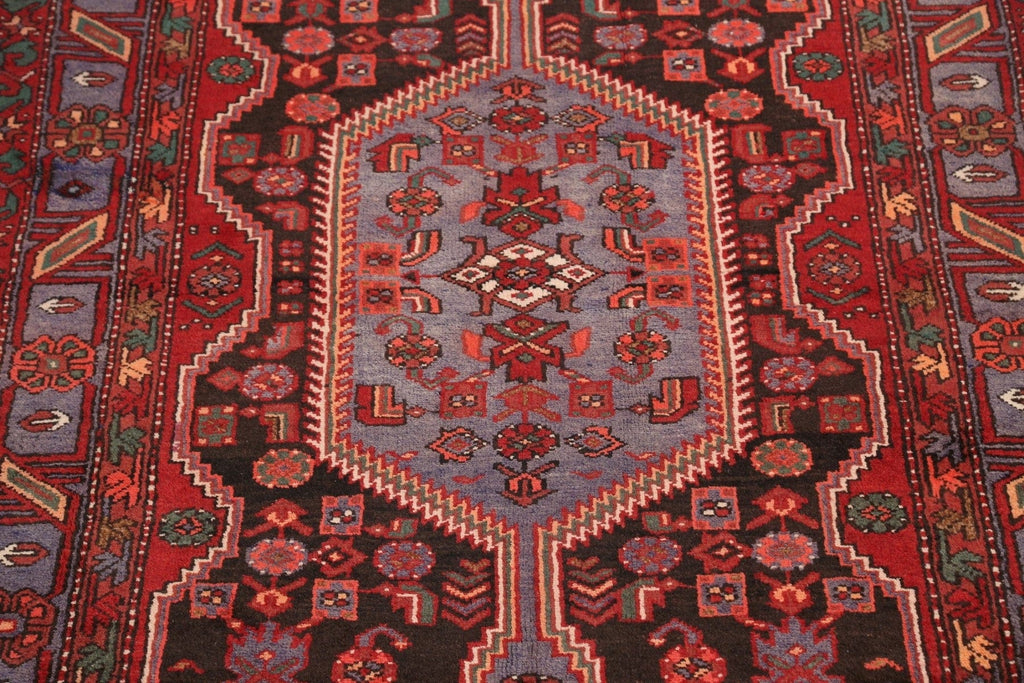 Tribal Hamedan Persian Area Rug 4x7