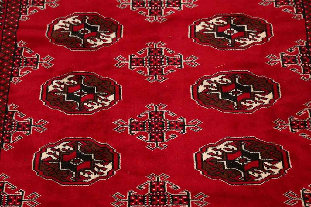 Geometric Bokhara Oriental Area Rug 4x6