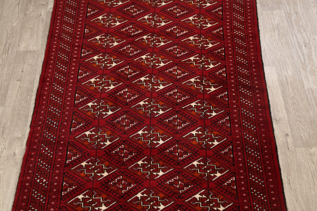 Geometric Balouch Afghan Oriental Area Rug 4x6