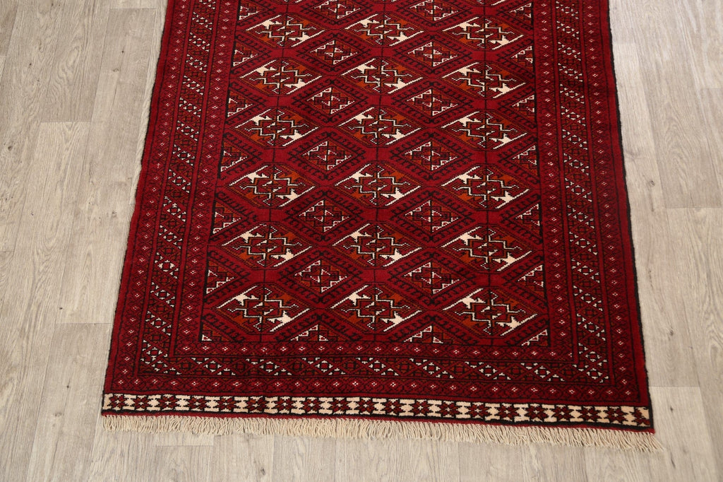 Geometric Balouch Afghan Oriental Area Rug 4x6