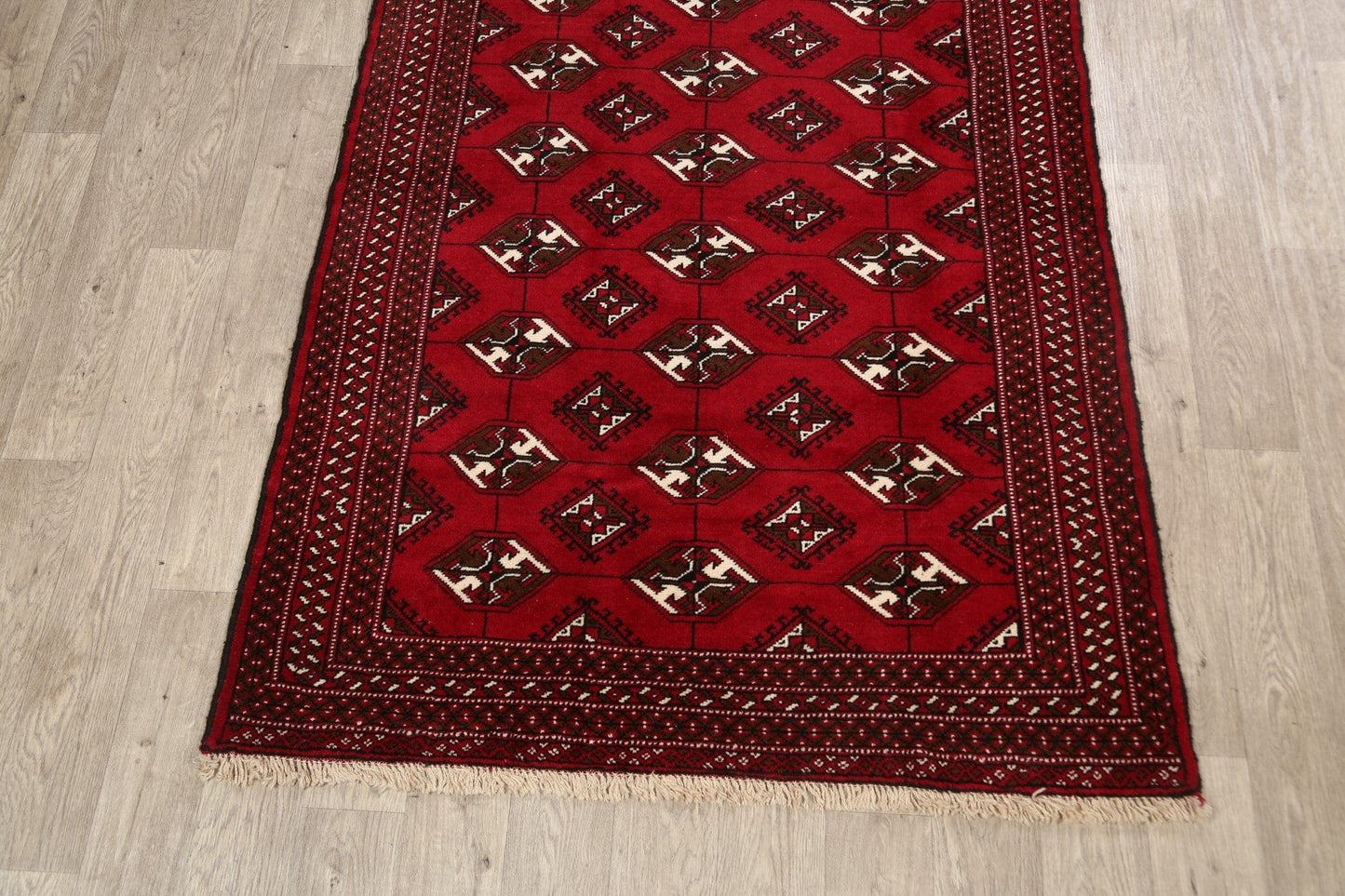 Geometric Bokhara Oriental Area Rug 4x6