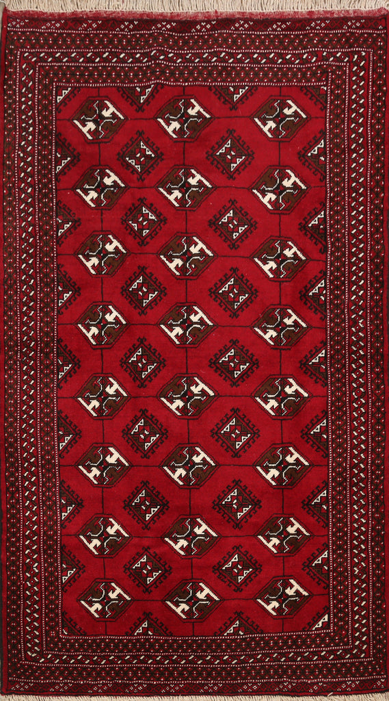 Geometric Bokhara Oriental Area Rug 4x6