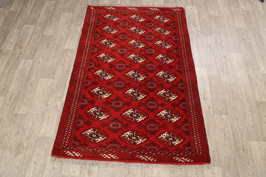 Geometric Bokhara Oriental Area Rug 4x6