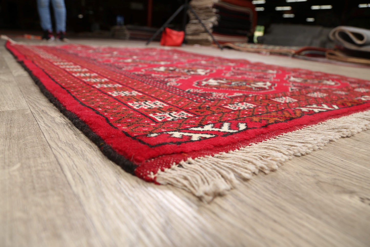 Geometric Bokhara Oriental Area Rug 4x6