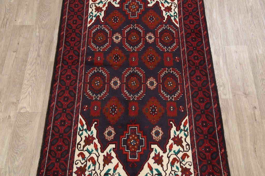 Balouch Afghan Oriental Area Rug 3x6