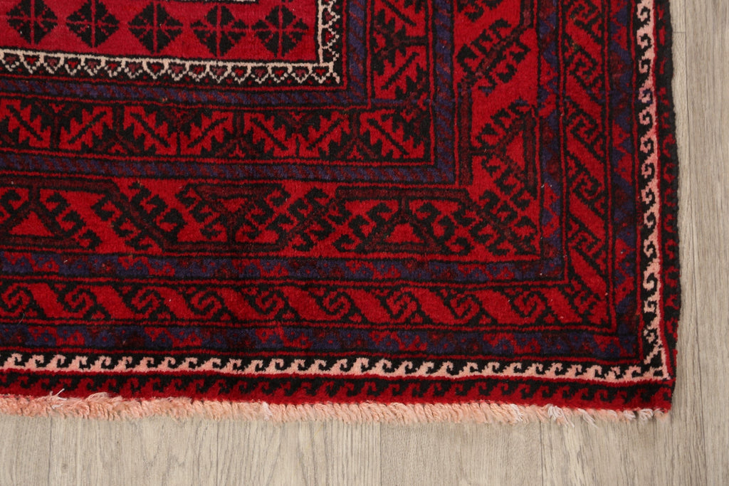 Balouch Afghan Oriental Area Rug 3x6