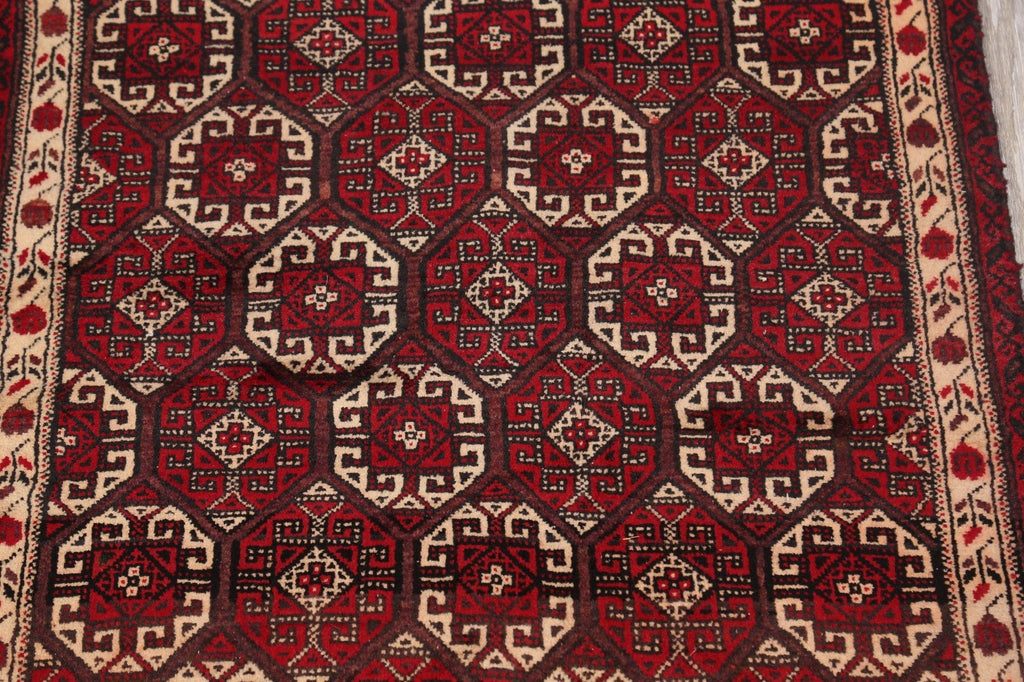 Balouch Afghan Oriental Area Rug 3x6