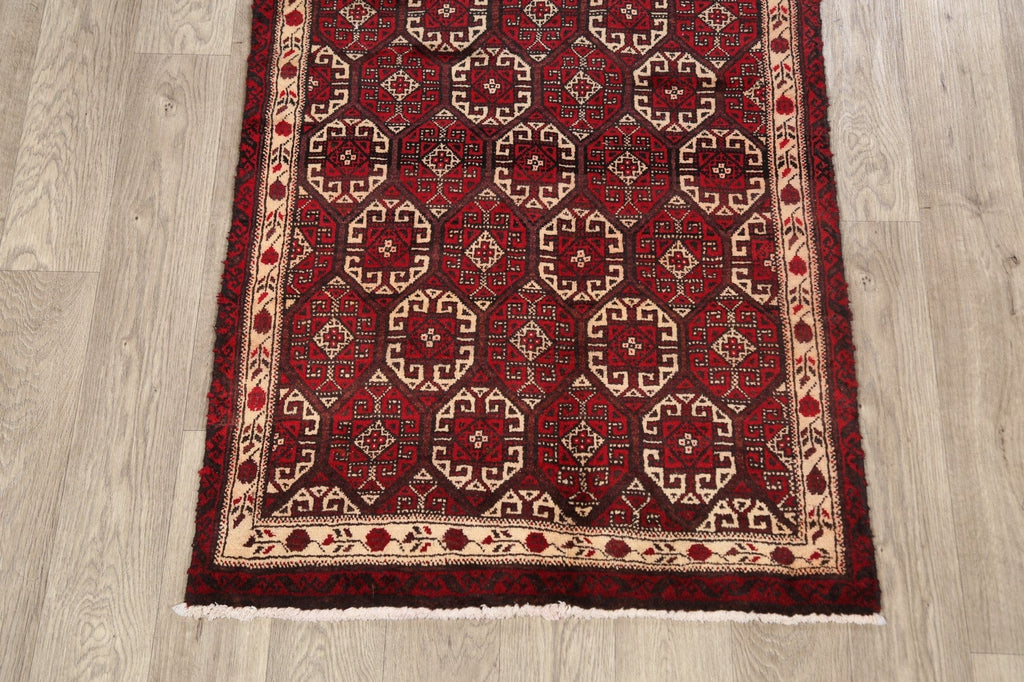 Balouch Afghan Oriental Area Rug 3x6