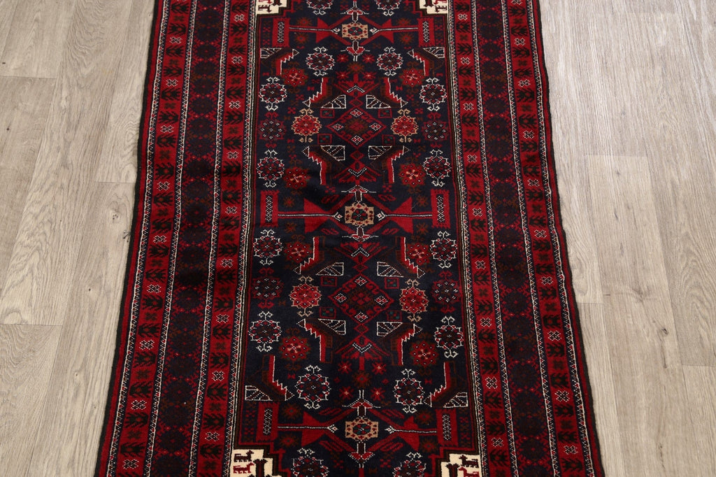 Balouch Afghan Oriental Area Rug 3x6