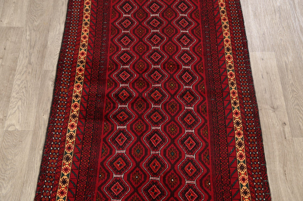 Balouch Afghan Oriental Area Rug 4x6