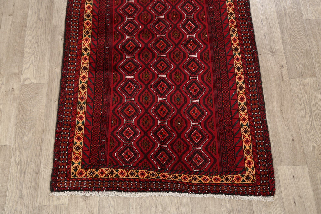 Balouch Afghan Oriental Area Rug 4x6