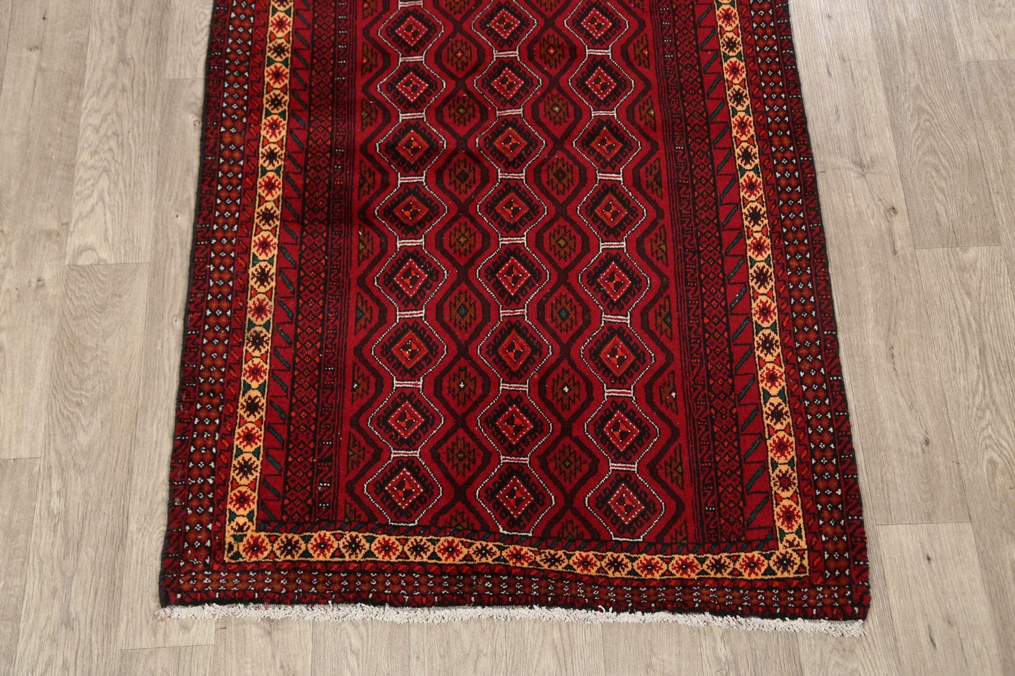 Balouch Afghan Oriental Area Rug 4x6