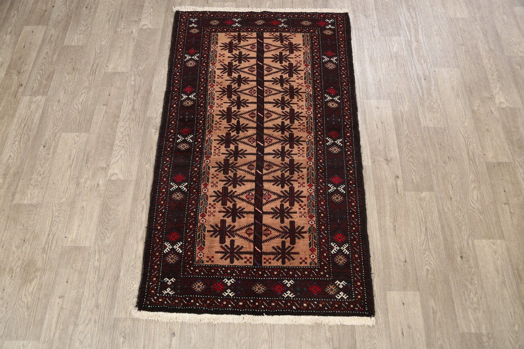 Balouch Afghan Oriental Area Rug 3x6