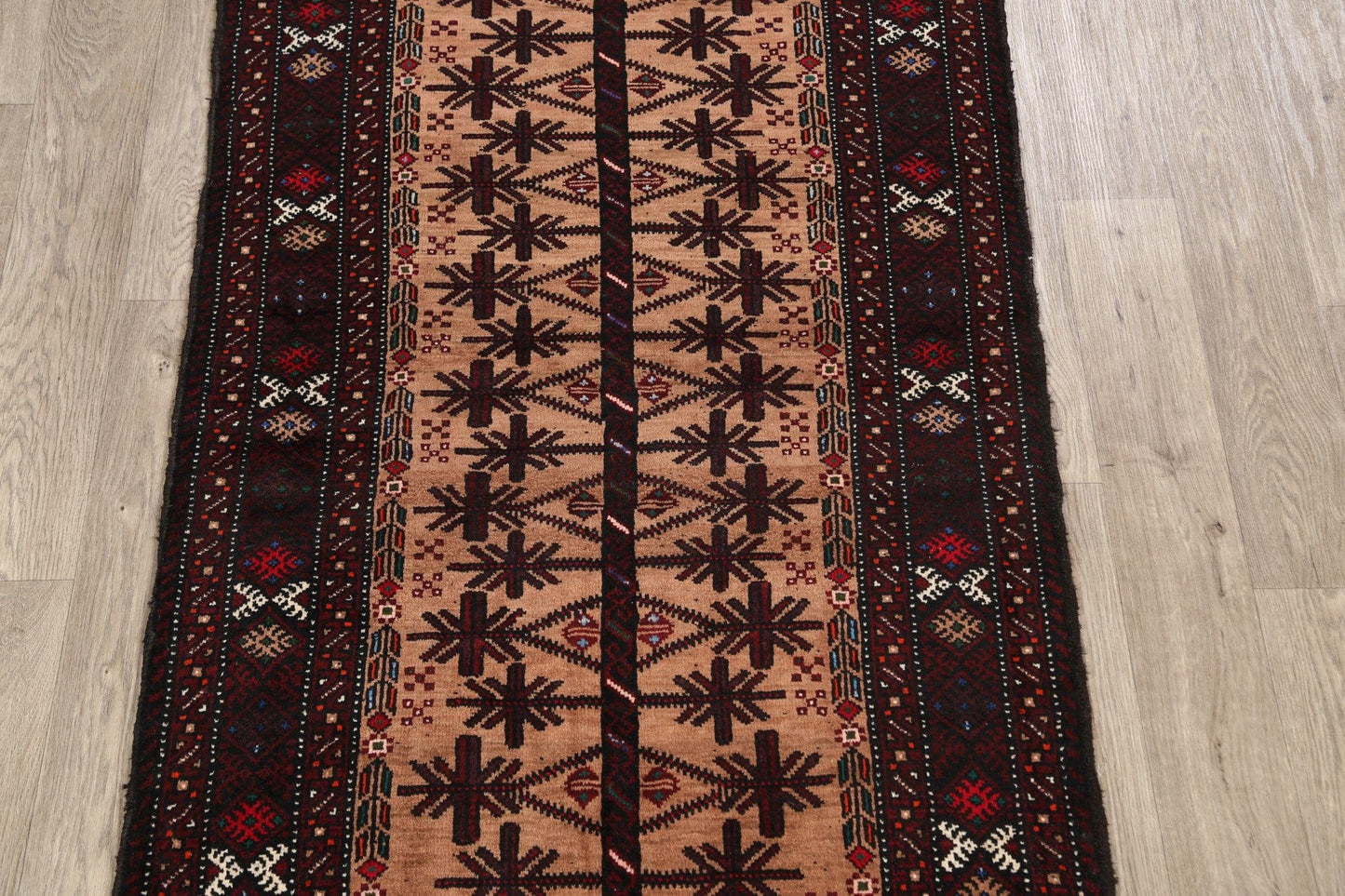 Balouch Afghan Oriental Area Rug 3x6