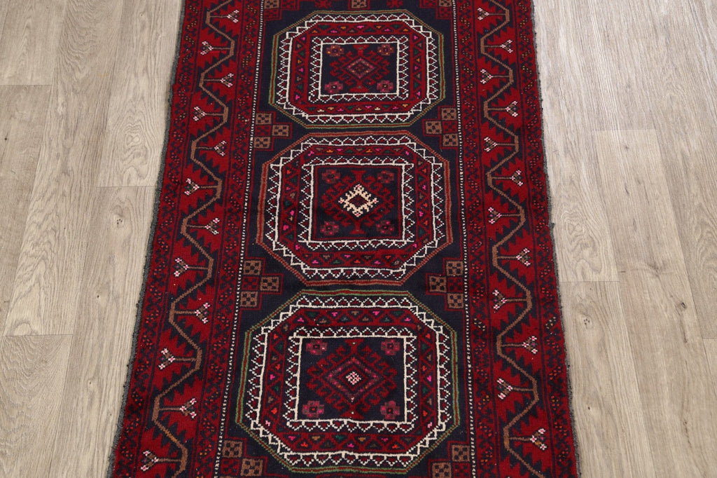 Balouch Afghan Oriental Area Rug 3x6