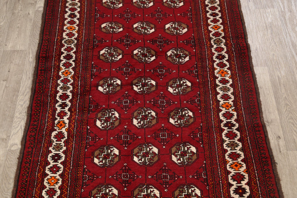 Geometric Balouch Afghan Oriental Area Rug 4x6