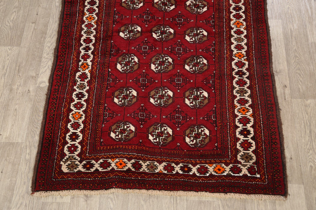 Geometric Balouch Afghan Oriental Area Rug 4x6