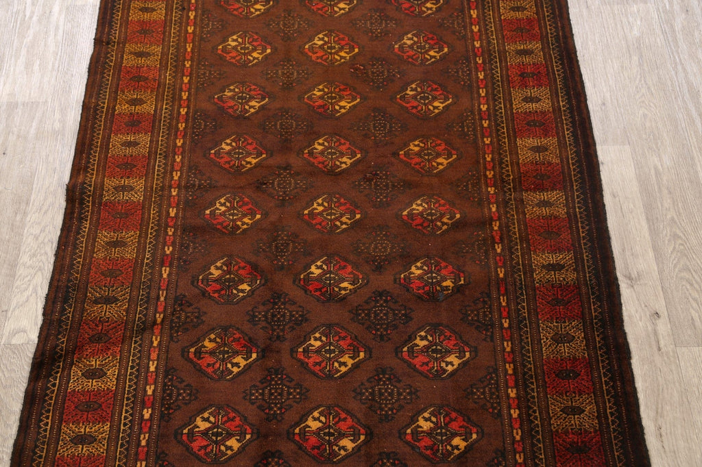 Geometric Balouch Afghan Oriental Area Rug 4x7