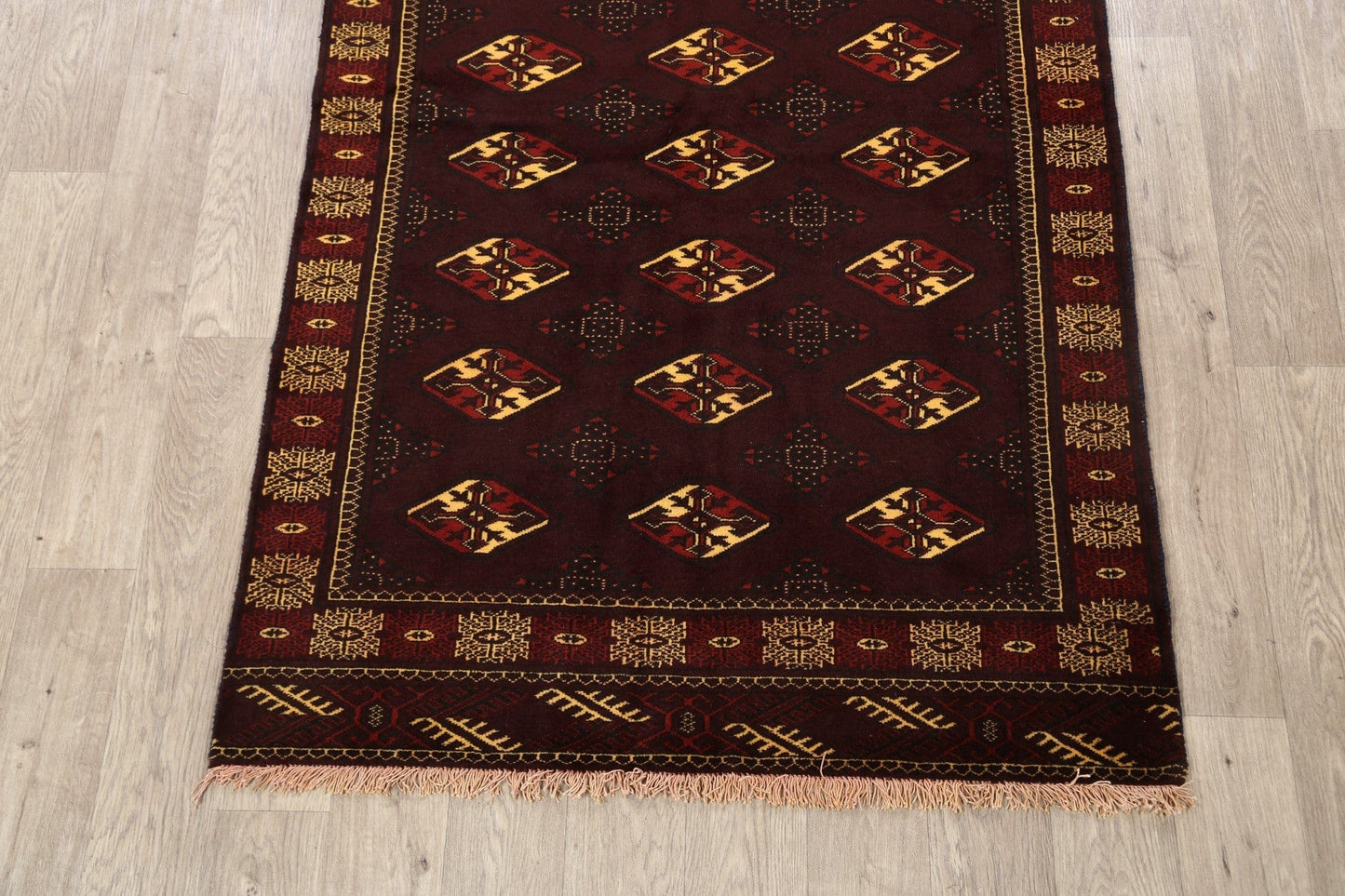 Geometric Bokhara Oriental Area Rug 4x6